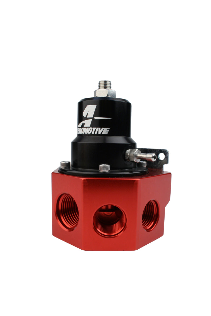 Aeromotive A2000 Carbureted Bypass Fuel Pressure Regulator - 4 Port Design for High-Performance Engines & Racing Applications