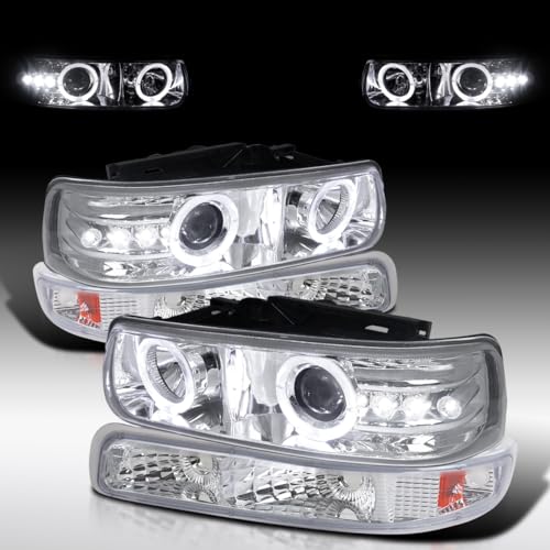 Chrome Housing Clear Lens