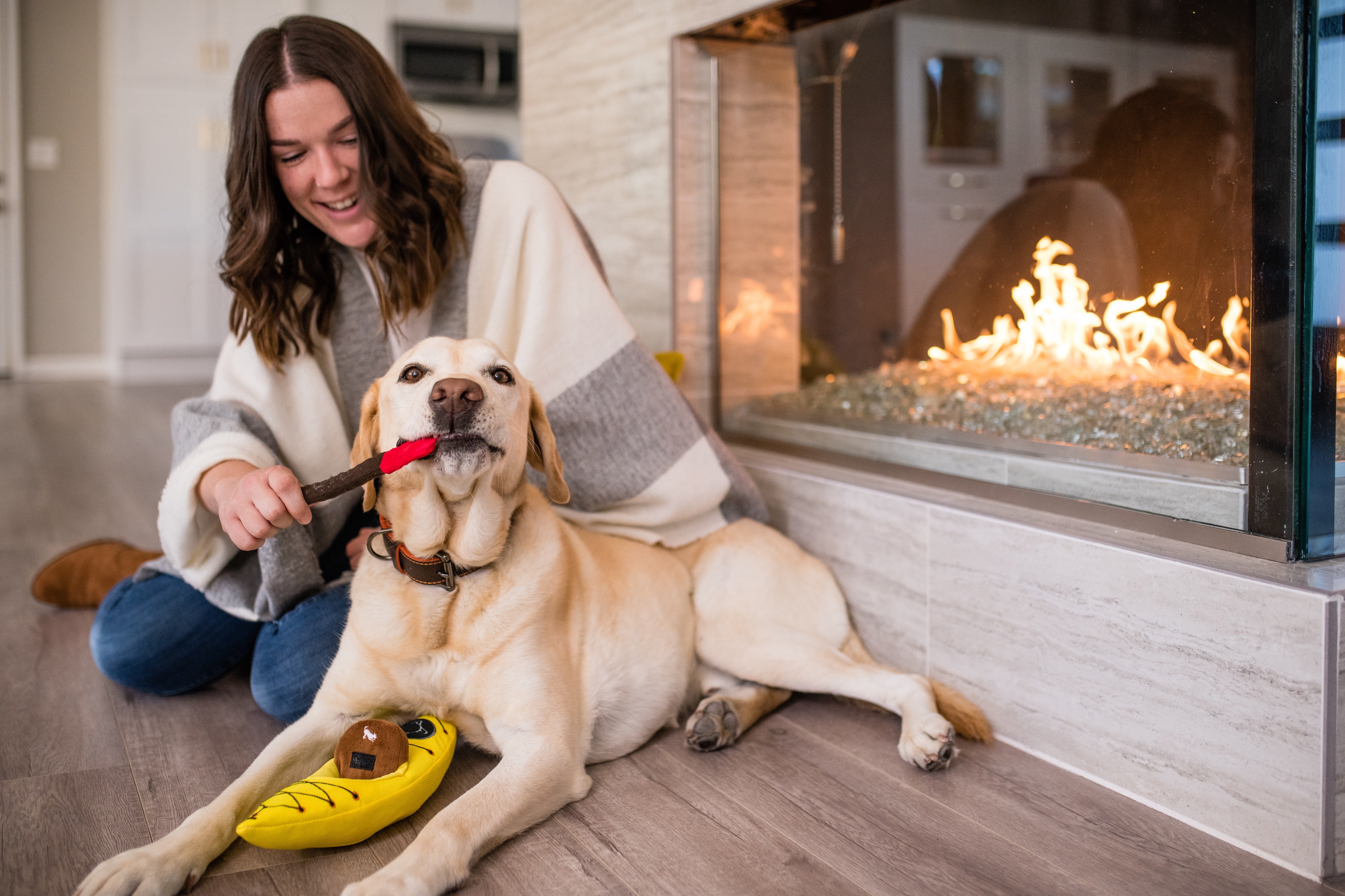 El Kayak Dog Toy - Camp Corbin™ Plush Chew Toy for Dogs | Durable & Soft Pet P.L.A.Y. Dog Chew Toy for Indoor & Outdoor Play, Fetch, and Cuddling