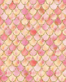 Dreamlike Mermaid Fish Scale-23