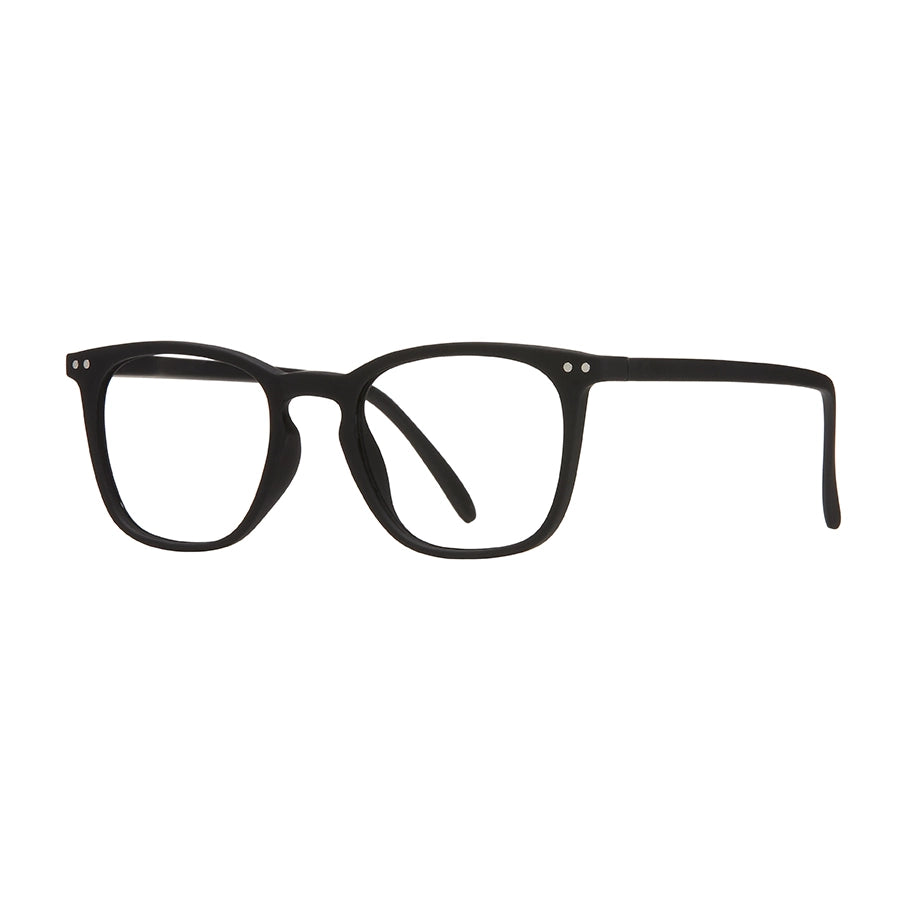 Harper Blue Light Blocking Glasses - Onyx Frame for Eye Strain Relief - Perfect for Computer Use, Gaming & Reading