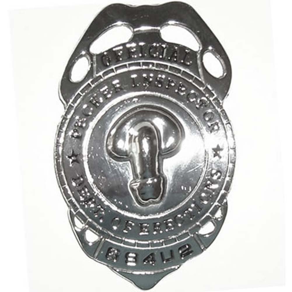 Kheper Games Pecker Inspector Badge - Fun Detective Role Play Accessory for Kids, Perfect for Halloween Costumes & Mystery Party Favors
