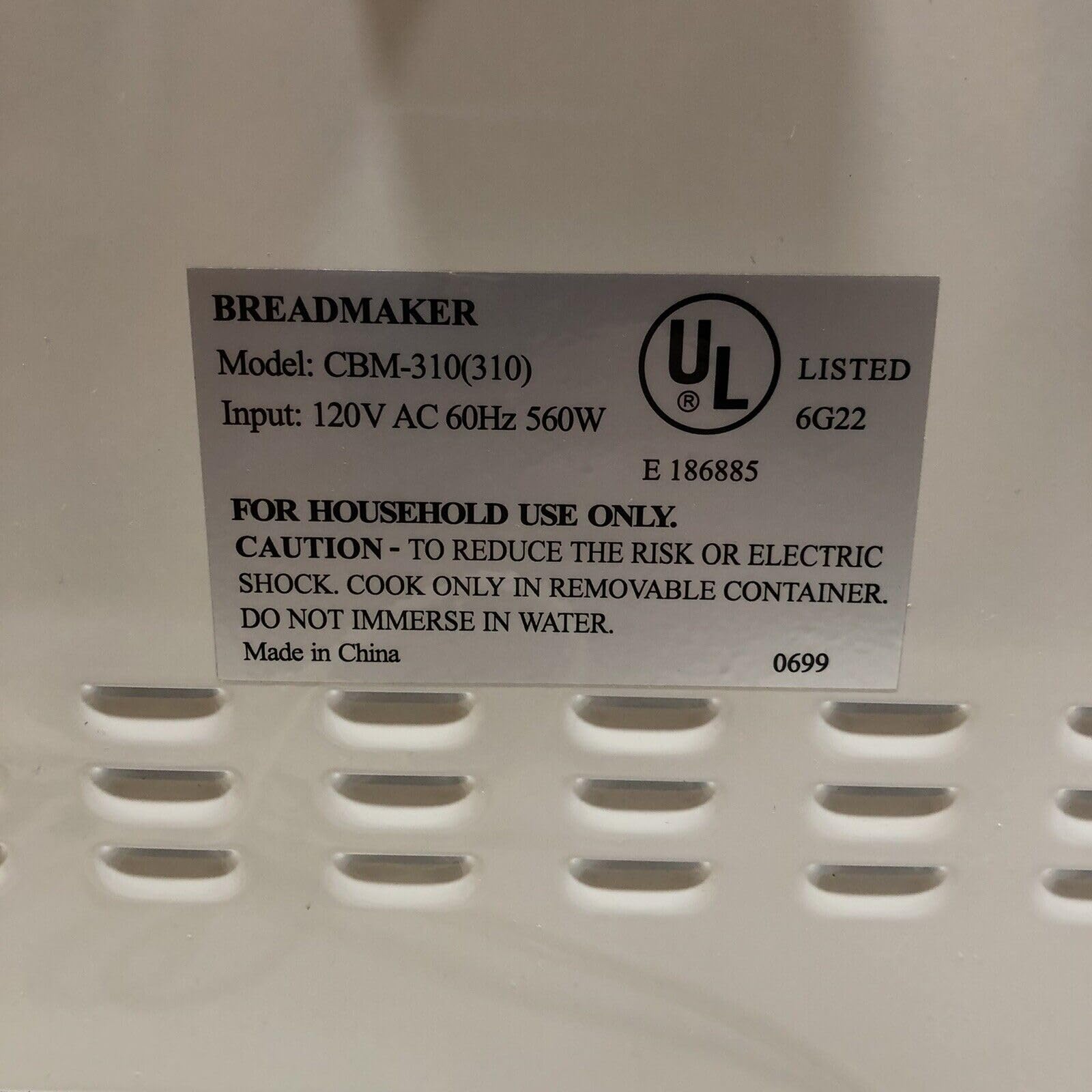 Magic Chef Bread Maker Model CBM-310 Replacement Paddle - Compatible with CBM310 Bread Machine - Perfect for Baking Homemade Bread, Dough, and Pizza