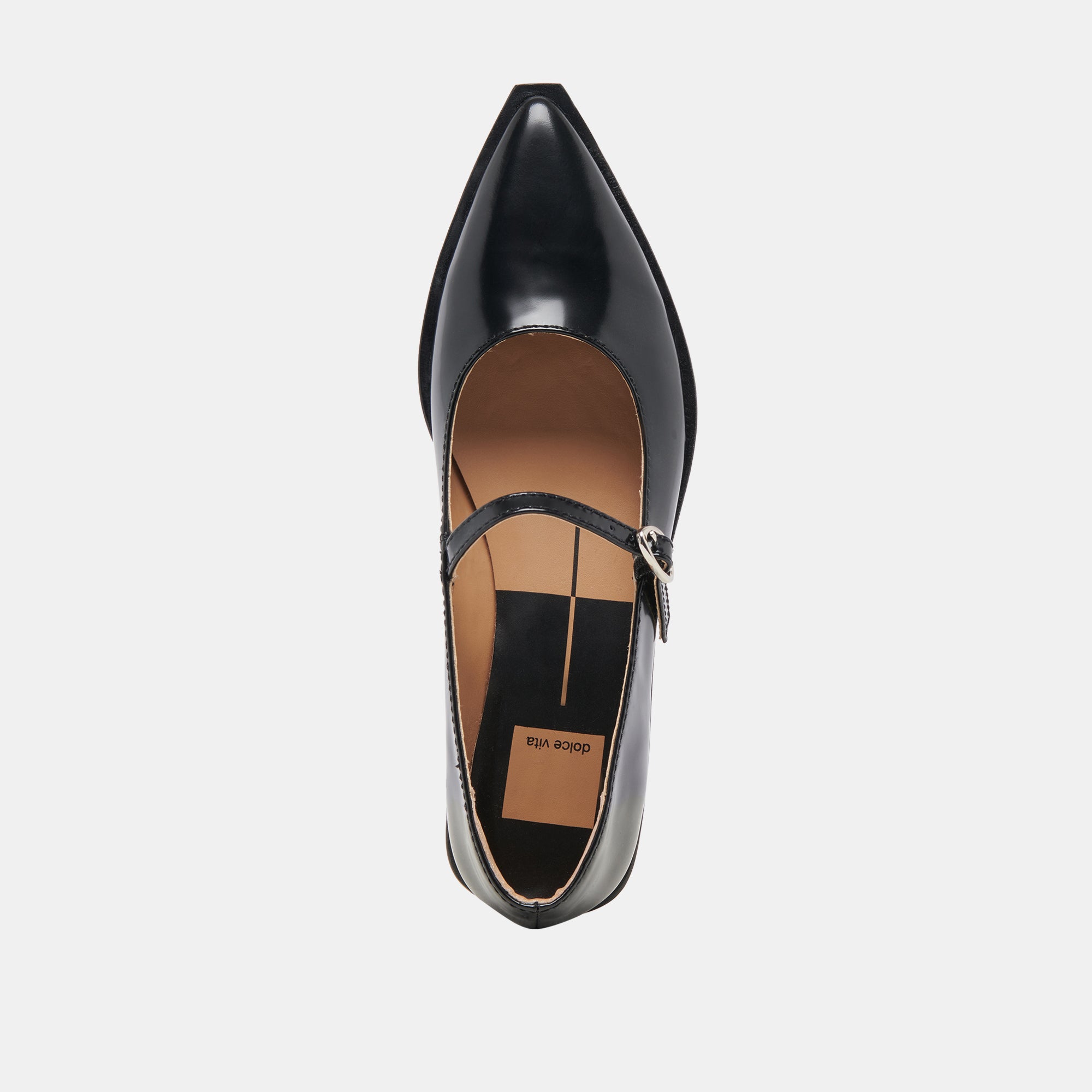 LARGO FLATS MIDNIGHT PATENT LEATHER - Stylish Women's Dress Shoes for Work, Party & Evening Events