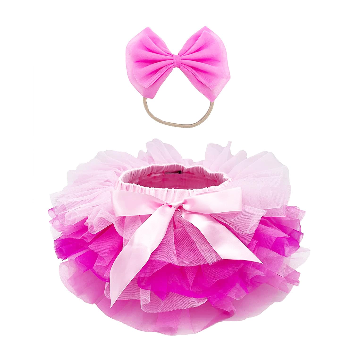 Minnie Mouse Birthday Outfit for Girls - 1st 2nd 3rd 4th Birthday Party Dress with Pink Tutu & Gold Accents | Perfect for Disney Themed Parties, Photo Shoots & Special Celebrations