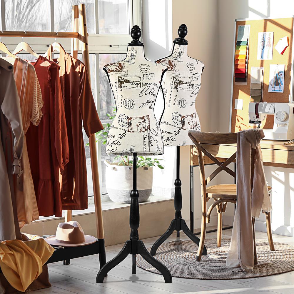 Professional Adjustable Female Dress Form Mannequin for Sewing, Tailoring & Display - Perfect for Fashion Designers, Boutiques & Home Sewing Projects