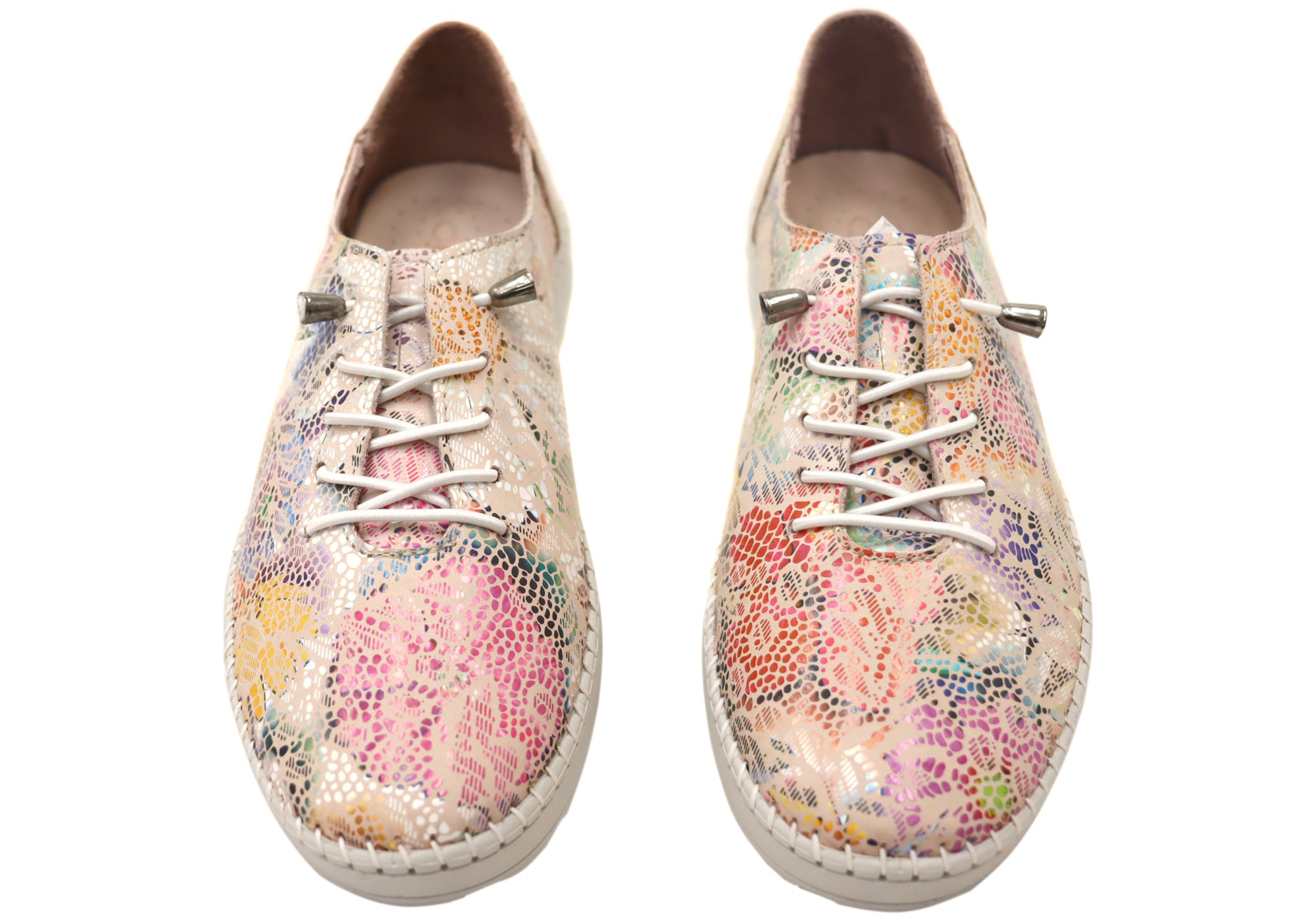 Orizonte Flowerdrum Women's Comfortable Leather European Style Shoes - Perfect for Work, Office & Formal Occasions
