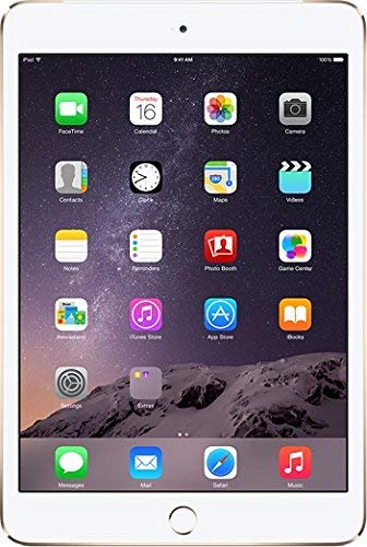 Refurbished Apple iPad Air 2 128GB 4G LTE Unlocked - Gold | Portable Tablet for Work, Travel & Entertainment