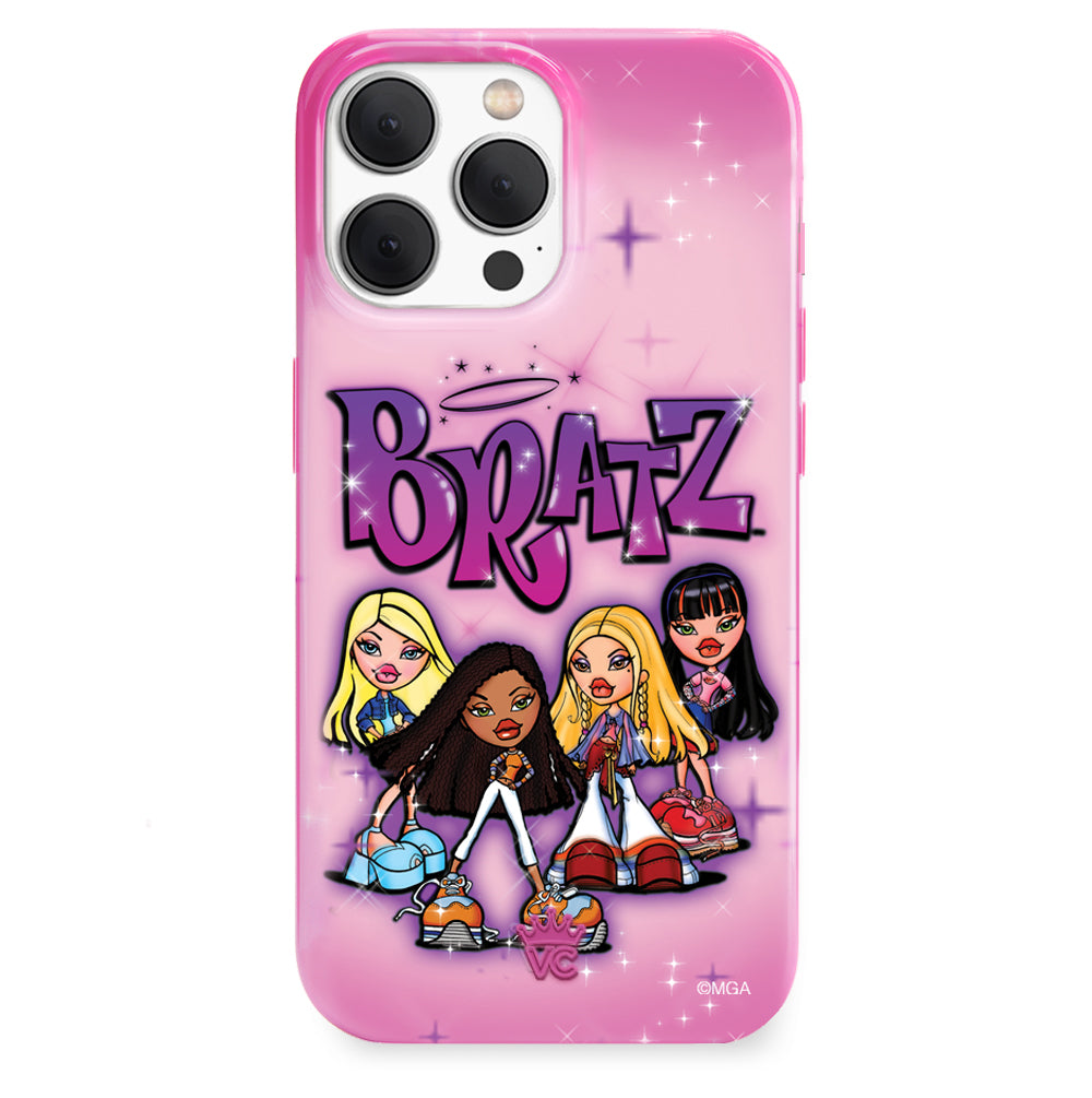 Bratz Airbrush Angelz iPhone Case - Trendy Protective Cover for iPhone 13/14/15 - Perfect for Fans, Fashion Lovers & Everyday Use