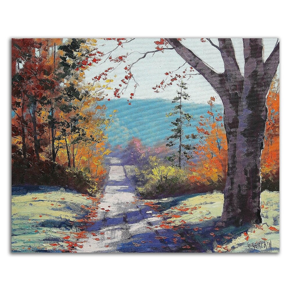 Autumn Delight by Graham Gercken - Premium Canvas Wall Art Print - Ready to Hang - Perfect for Living Room, Bedroom & Office Decor