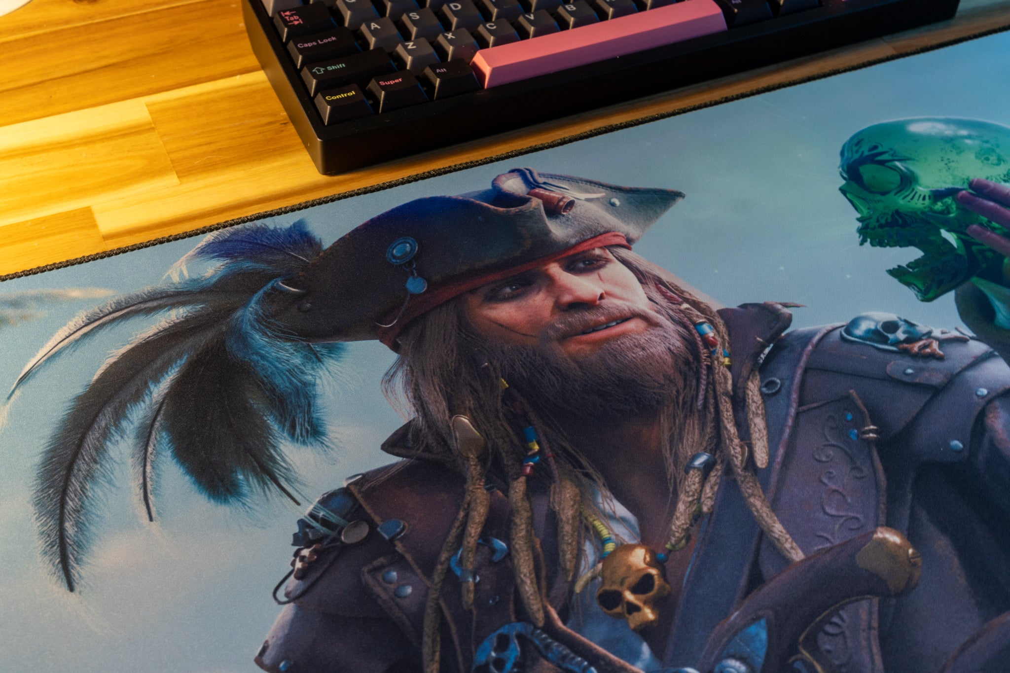 Danneh A Pirate's Life Limited Edition XL Gaming Mouse Pad - Content Creator Collaboration - Perfect for PC Gaming, Streaming & Office Work