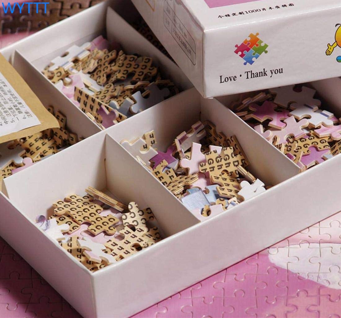 1000 Piece Wooden Jigsaw Puzzle for Adults - 3D Tiger Cat Classic Puzzle, DIY Educational Toy, Christmas Home Decor Gift (75x50cm) | Perfect for Stress Relief, Family Bonding & Home Decoration