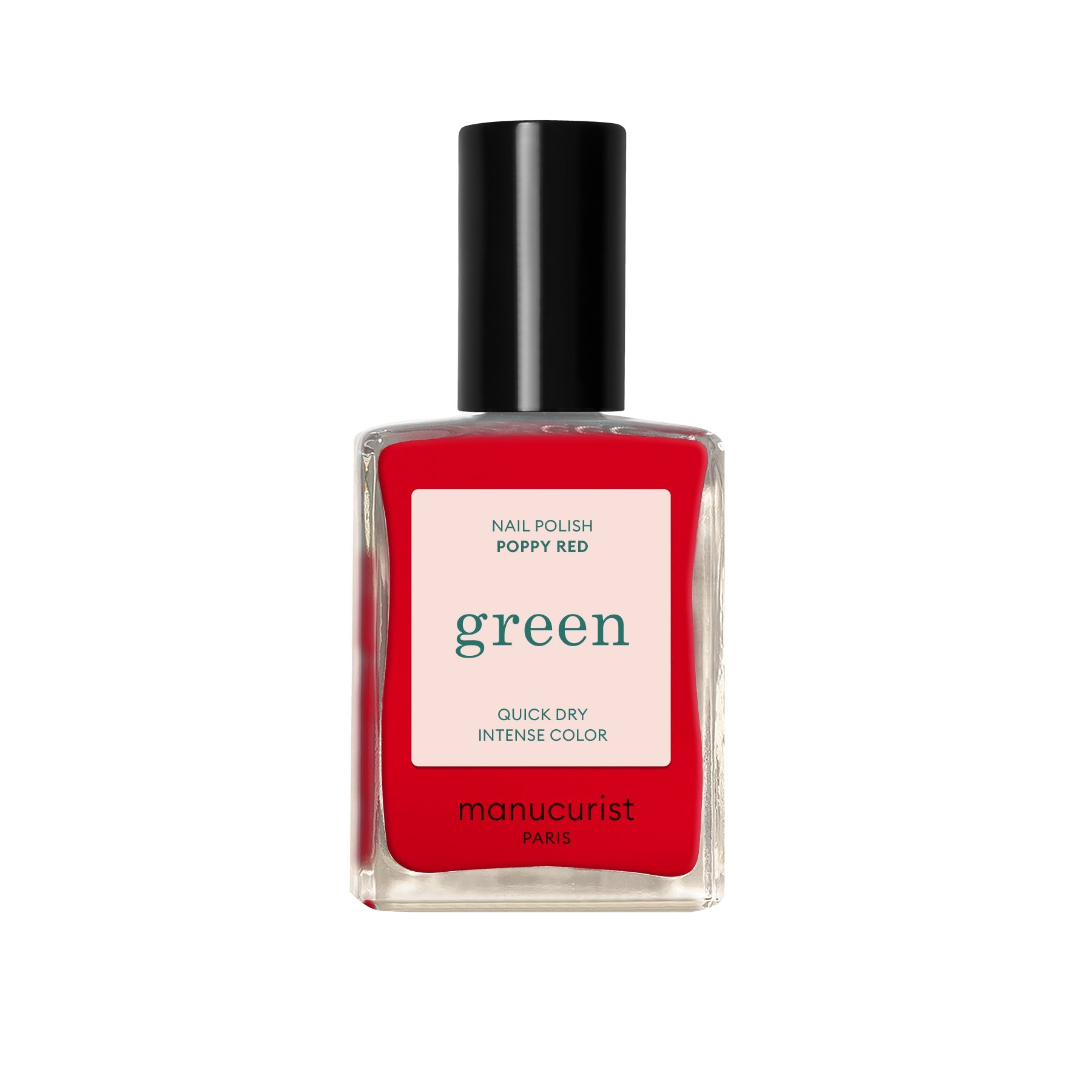 Green Nail Polish & Poppy Red Nail Polish Set - Long Lasting Vegan Nail Enamel for Women | Perfect for Daily Wear, Parties & Special Occasions
