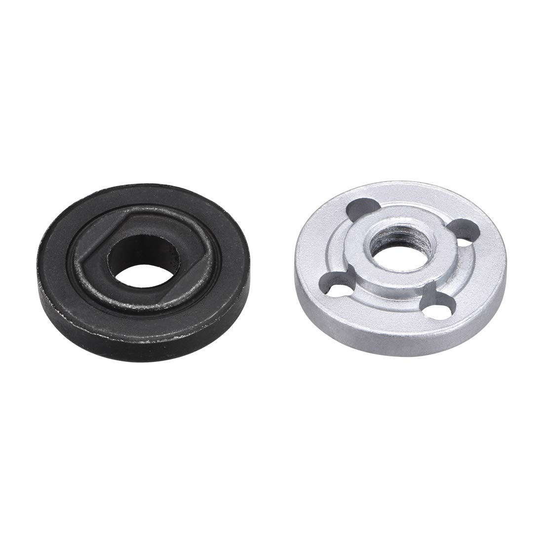 uxcell Angle Grinder Flange Nut Replacement - M14 Inner & Outer Lock Nuts for Electrical Tools - Perfect for Grinding, Cutting & Polishing Metal/Wood
