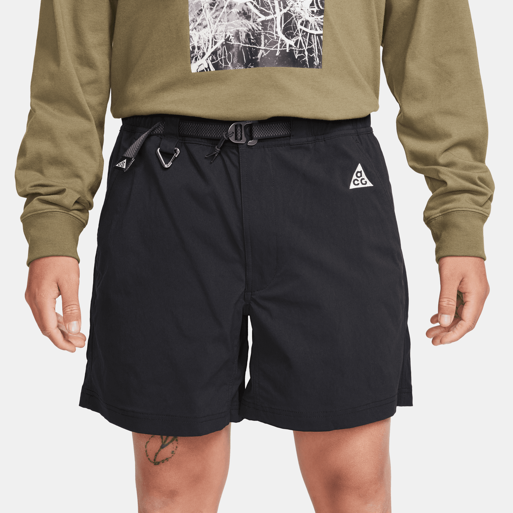 Best ACG Men's Hiking Shorts - Lightweight Quick-Dry Outdoor Shorts for Men in Black/Anthracite/Summit White | Perfect for Hiking, Camping & Summer Adventures
