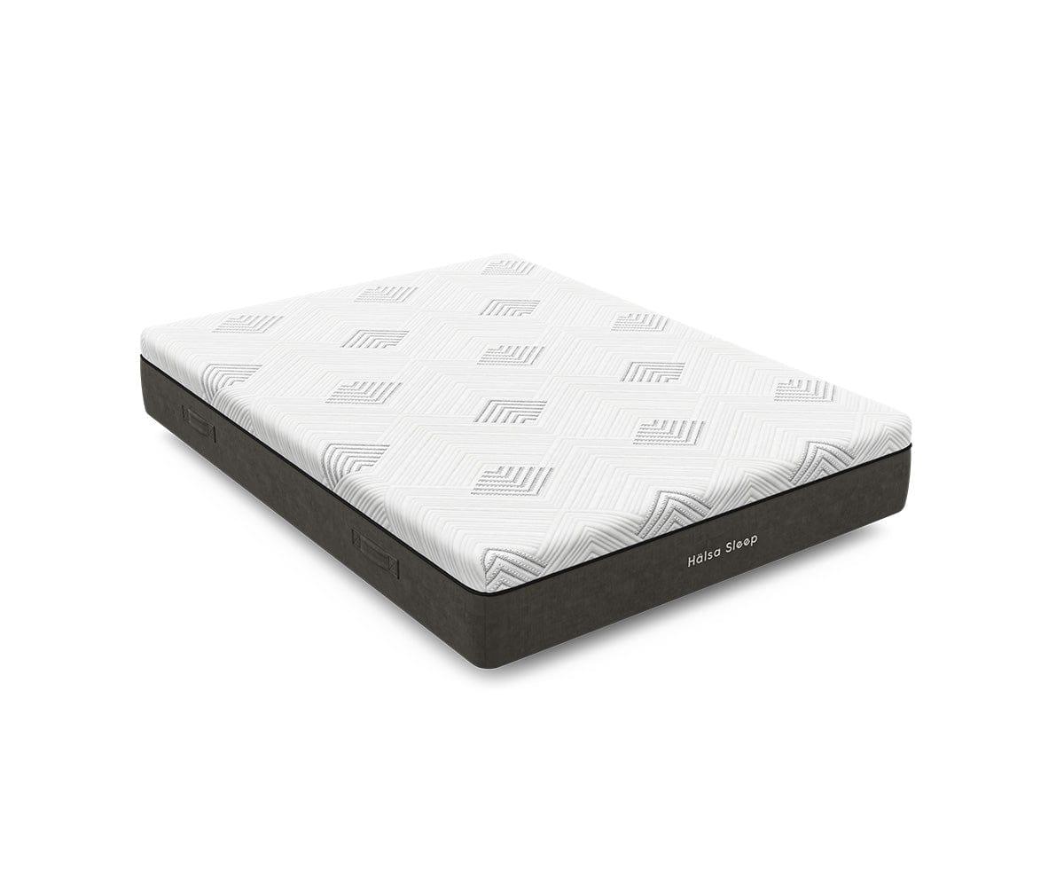 Hälsa Sleep™ Mari Smoothtop Mattress - Premium Memory Foam Queen Size Bed for Back Pain Relief & Pressure Relief - Perfect for Side Sleepers & Couples in Master Bedrooms