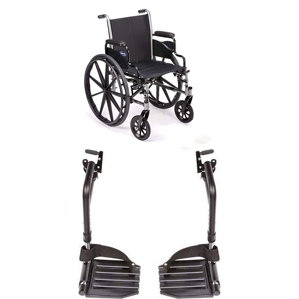 Invacare Tracer SX5 Lightweight Folding Wheelchair for Adults - 18
