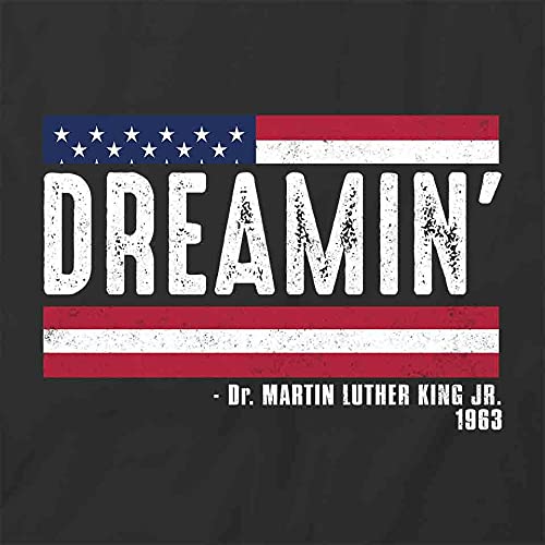 Martin Luther King Jr. Graphic T-Shirt - Black Printed Cotton Tee for Men & Women | Casual Wear, Civil Rights Awareness, Protest March Apparel