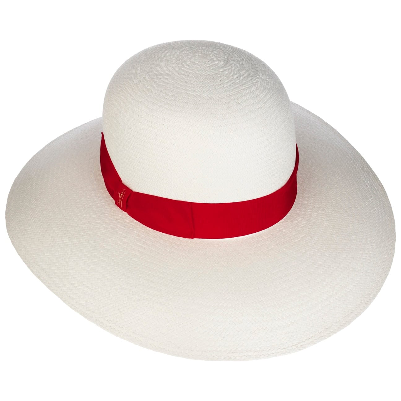 Borsalino Round Crown Panama Hat for Men & Women - Lightweight & Breathable Summer Sun Hat for Beach, Travel, and Outdoor Activities