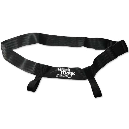 Black Magic Harness Drop Straps - Heavy Duty Adjustable Dog Leash Accessories for Training & Outdoor Adventures