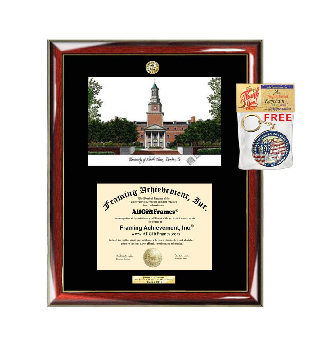 University of North Texas (UNT) Diploma Frame with School Logo - Premium Graduation Display for UNT Alumni - Perfect Gift for Graduates, Office Decor & Home Display