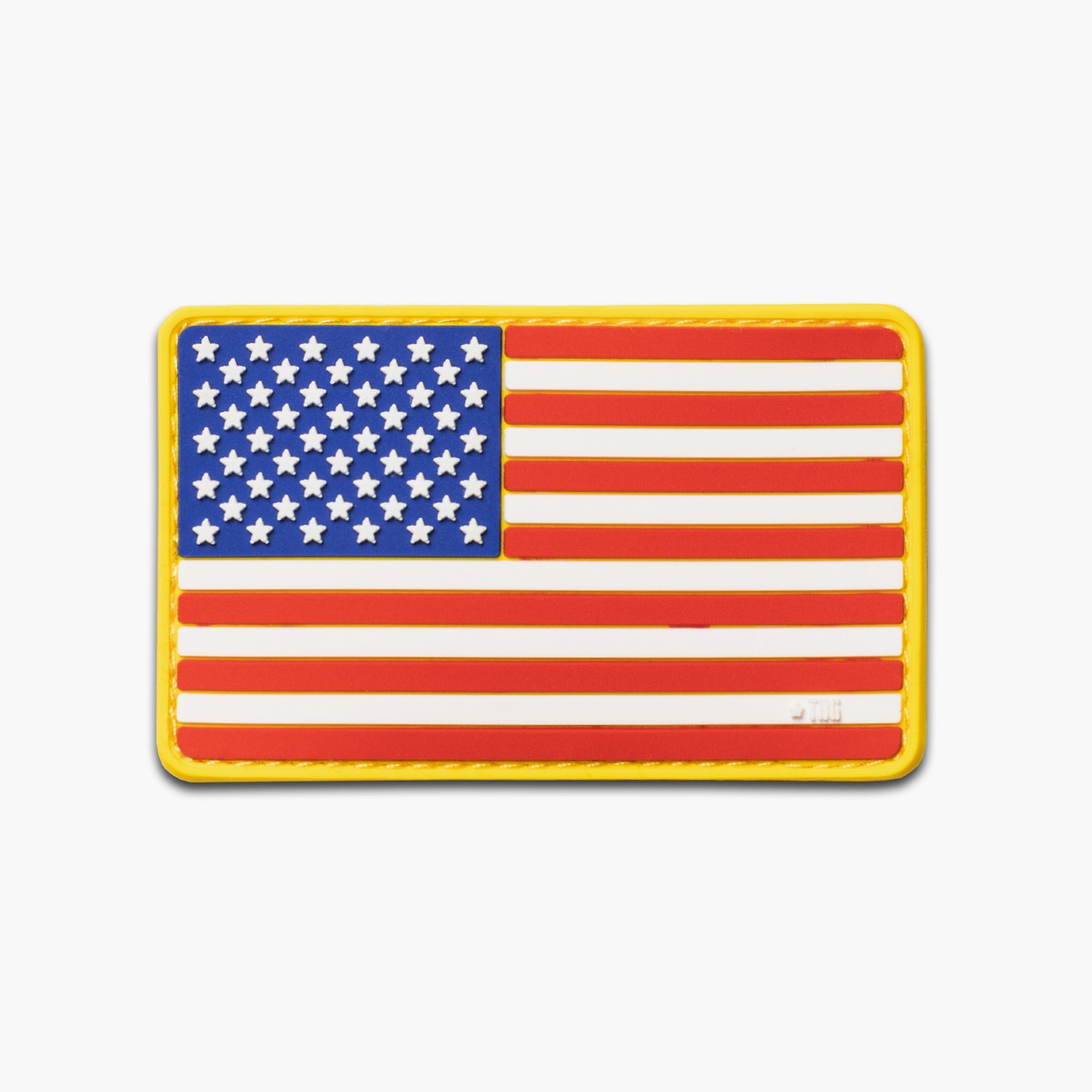 USA Flag Velcro Patch - Patriotic Hook and Loop Patch for Hats, Bags, Jackets - Perfect for Military, Police, Firefighter Uniforms & DIY Crafts