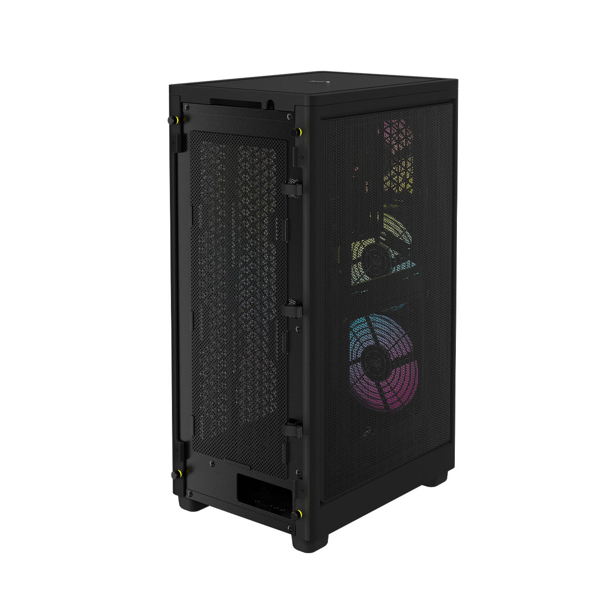 Corsair iCUE 2000D RGB AirFlow ITX Tower Case - High Performance Compact PC Case with RGB Lighting for Gaming & Streaming (Black) | Perfect for Small Spaces & LAN Parties