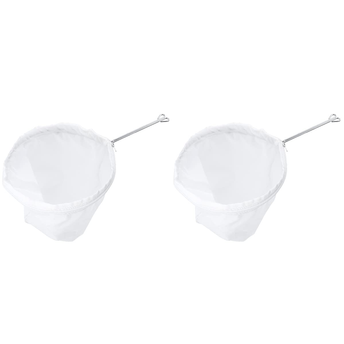 Reusable Fine Mesh Coffee Tea Filter Bags - 2 Pack for Brewing, Straining Soy Milk, Yogurt & Wine | Eco-Friendly Milk Filters for Home & Commercial Use