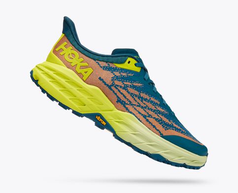 Hoka Speedgoat 5 Trail Running Shoes for Men - Wide Width | Lightweight & Cushioned for Hiking, Backpacking & Outdoor Adventures