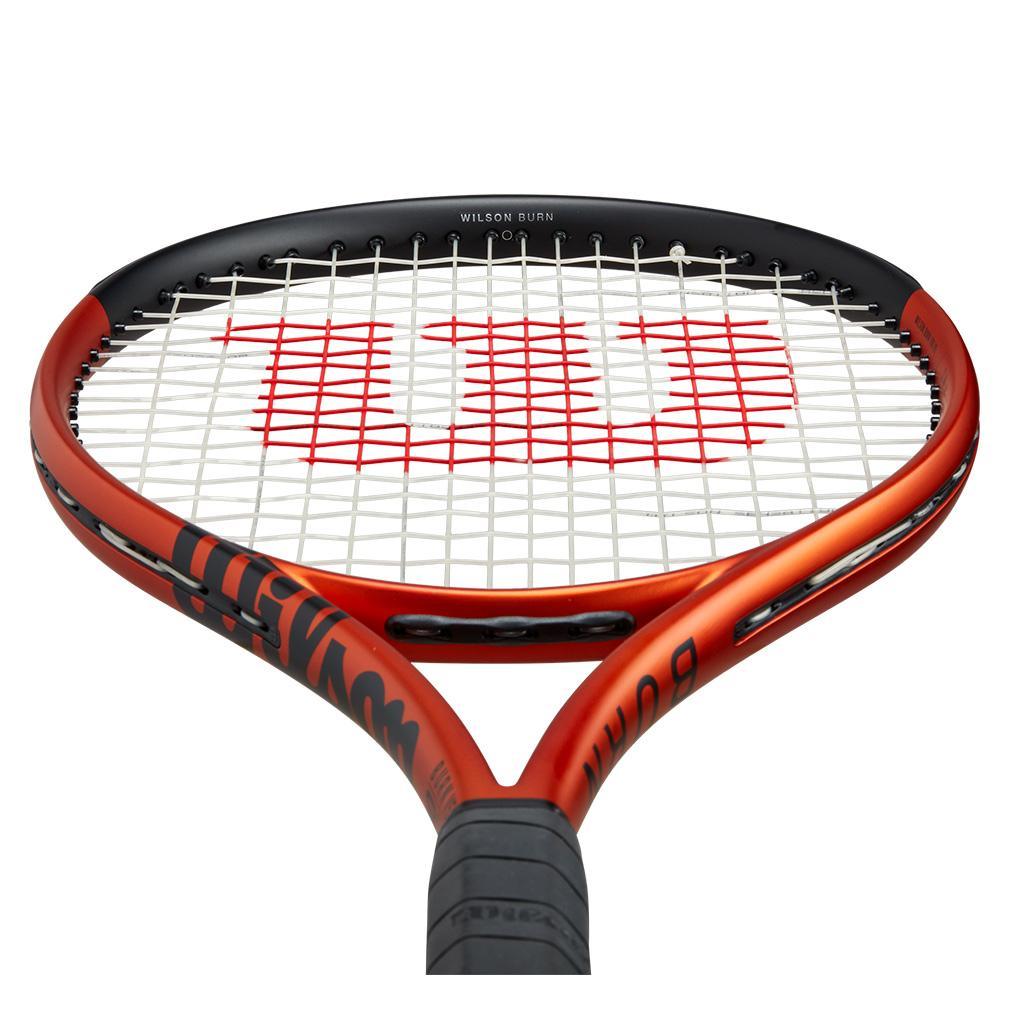 Burn 100 v5.0 Tennis Racket - Professional Carbon Fiber Tennis Racket for Adults & Youth - Perfect for Competitive Play & Training Sessions