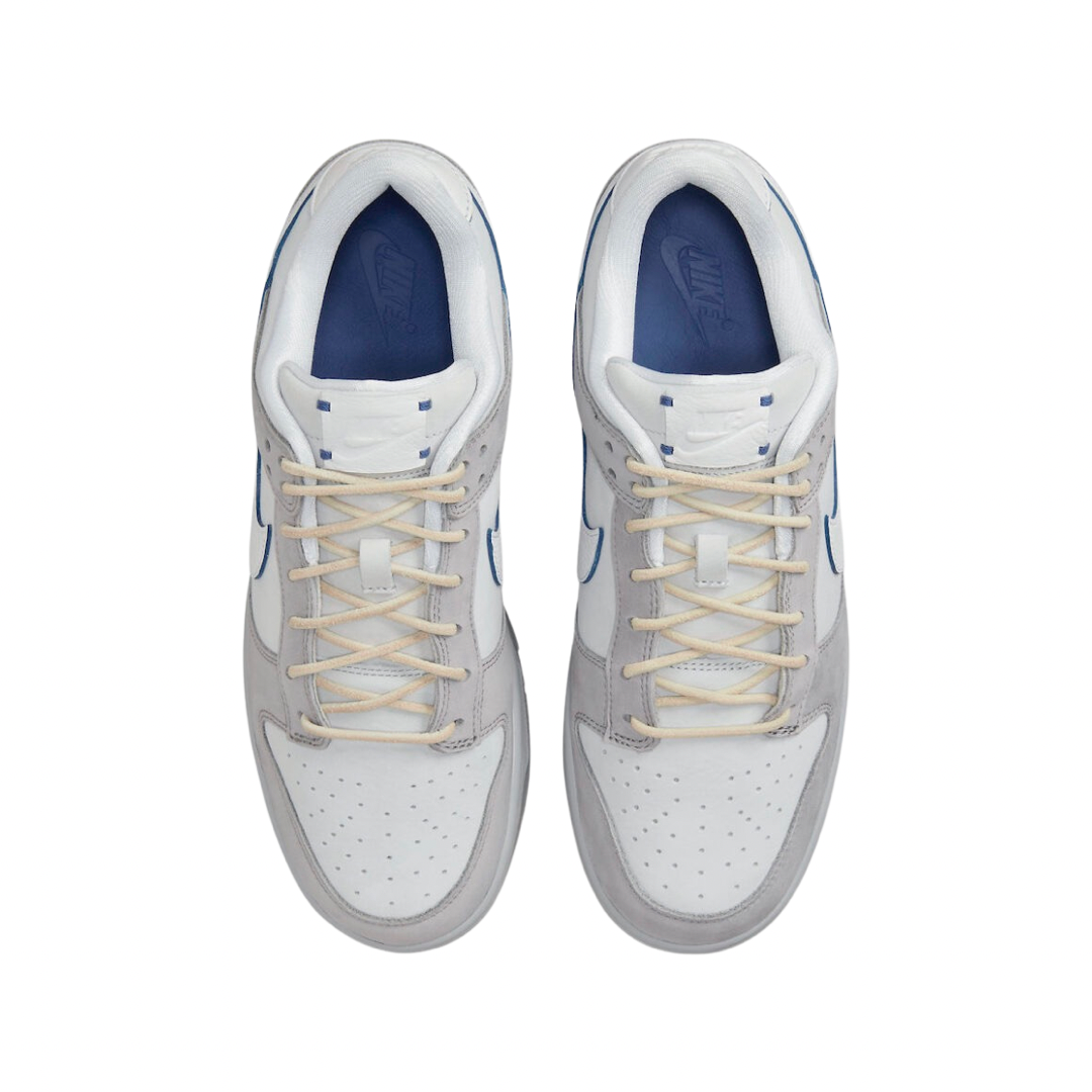Nike Men's Dunk Low Sneakers in Wolf Grey & Pure Platinum - Stylish & Comfortable for Casual Wear, Street Fashion & Everyday Outfits