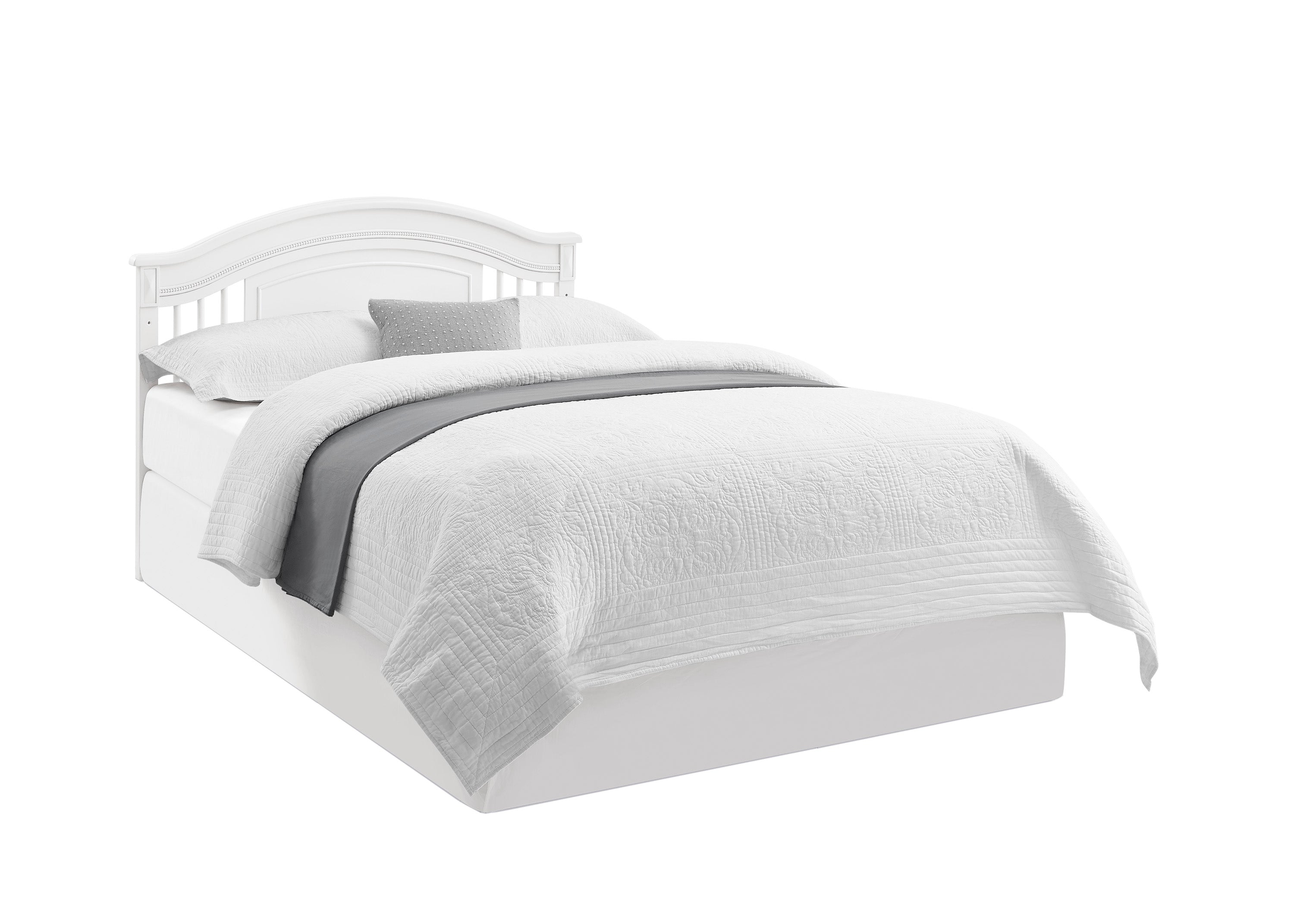 Juliette 6-in-1 Convertible Crib - Baby Crib to Toddler Bed, Daybed & Full Size Bed - Safe Nursery Furniture for Boys & Girls - Perfect for Newborns, Infants & Growing Kids