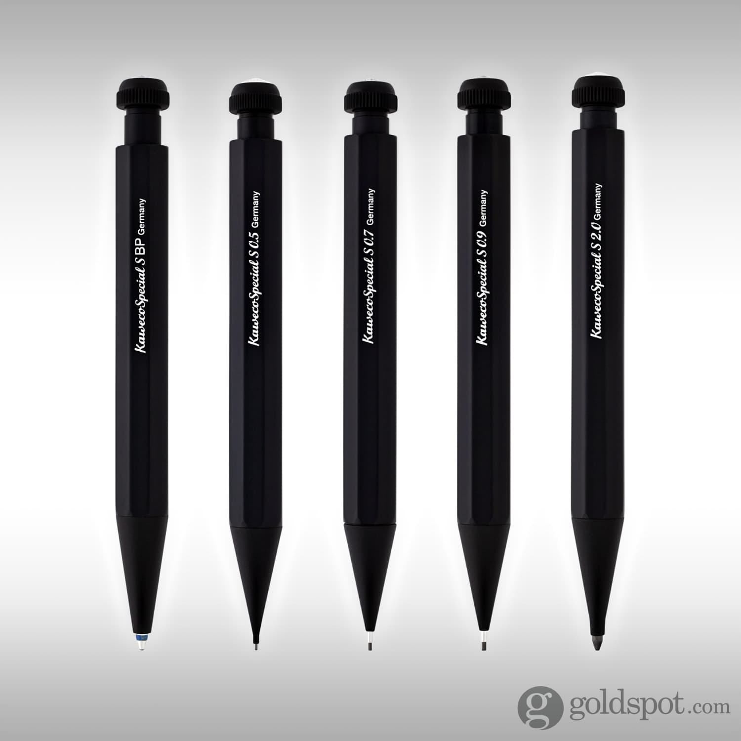 Kaweco Special Mini Mechanical Pencil 2.0mm - Matte Black Drafting Pencil for Artists, Engineers & Writing | Portable Pocket-Sized Design for Sketching, Note-Taking & Technical Drawing