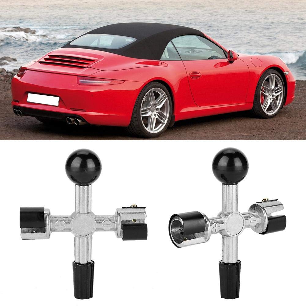 4-Way Battery Terminal Cleaner Scraper Tool - Automotive Battery Terminal Brush & Corrosion Remover for Car, Truck, RV & Boat Maintenance