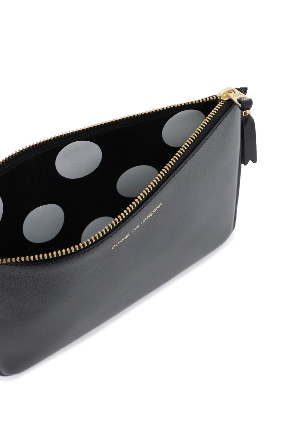 Comme des Garçons Genuine Leather Wallet Pouch - Stylish & Durable for Men & Women - Perfect for Everyday Use, Travel & Gifts
