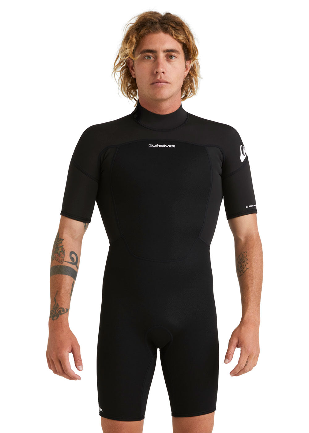 Quiksilver Men's Prologue 2mm Back Zip Spring Wetsuit - Perfect for Surfing, Diving & Water Sports