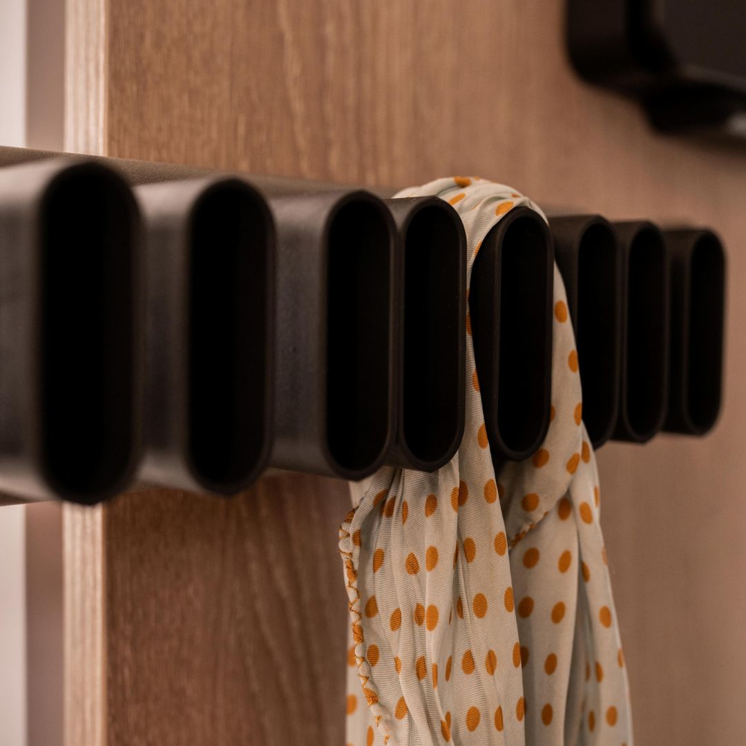 Conero Premium Belt & Tie Organizer - Space-Saving Closet Storage for Men's Accessories | Perfect for Home, Office, and Travel Organization