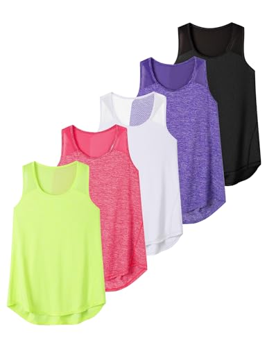 Black/White/Fluorescent Yellow/Royal Light/Rose Red