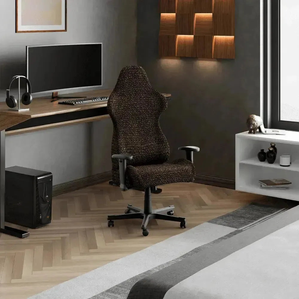 Premium Gaming Chair Slipcover - Breathable Microfiber Collection - Perfect for PC Gaming Setup, Home Office & Esports Enthusiasts