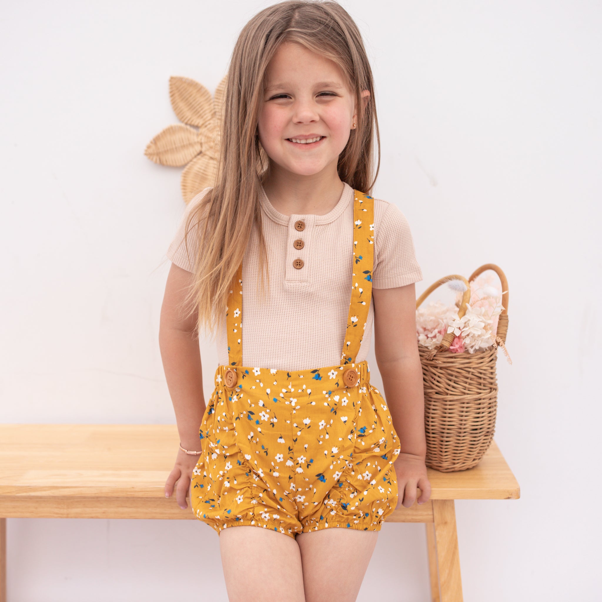 Matilda Suspender Shorts for Women - Stylish and Comfortable High Waisted Denim Shorts with Adjustable Straps | Perfect for Summer Outfits, Casual Wear, and Outdoor Activities
