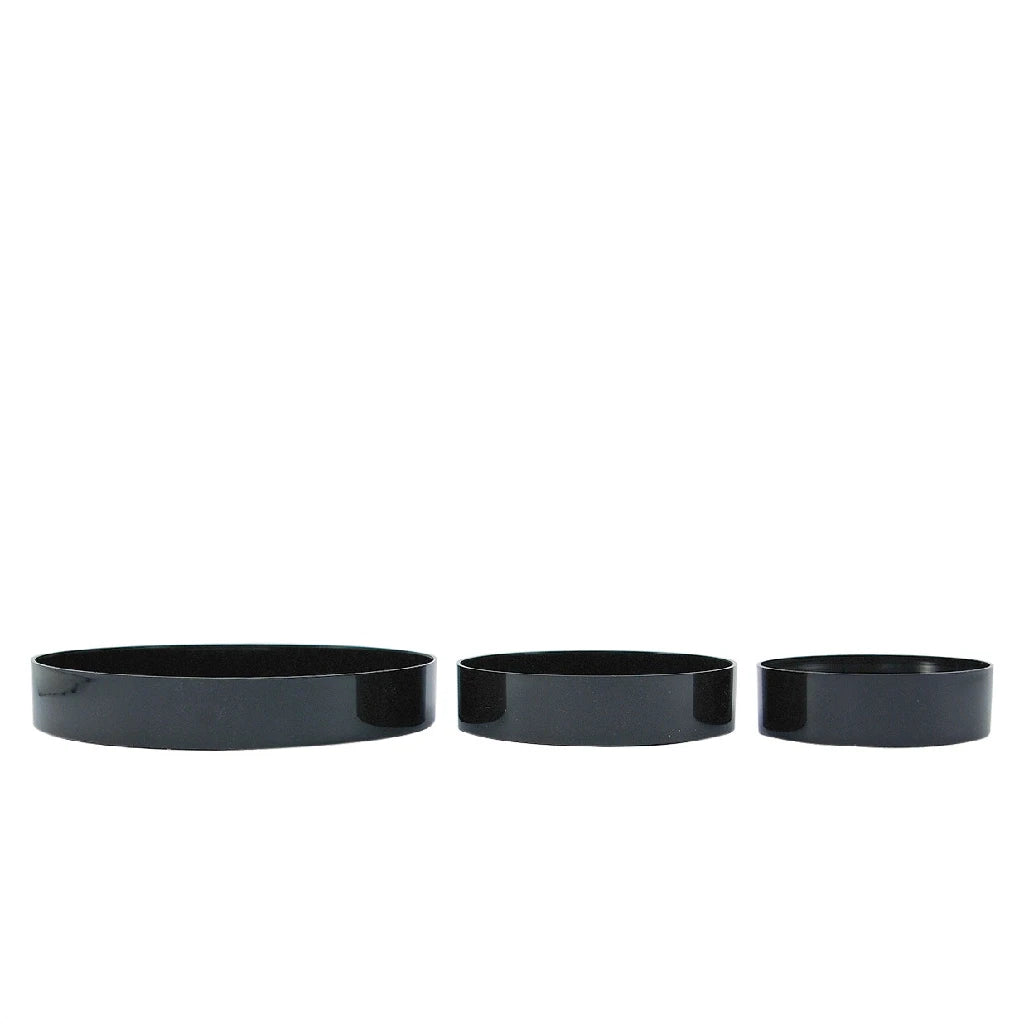 Elegant Black Floral Design Decorative Tray - Perfect for Serving, Organizing Jewelry, or Home Decor | Stylish and Functional Serving Tray for Parties, Bathroom, or Vanity