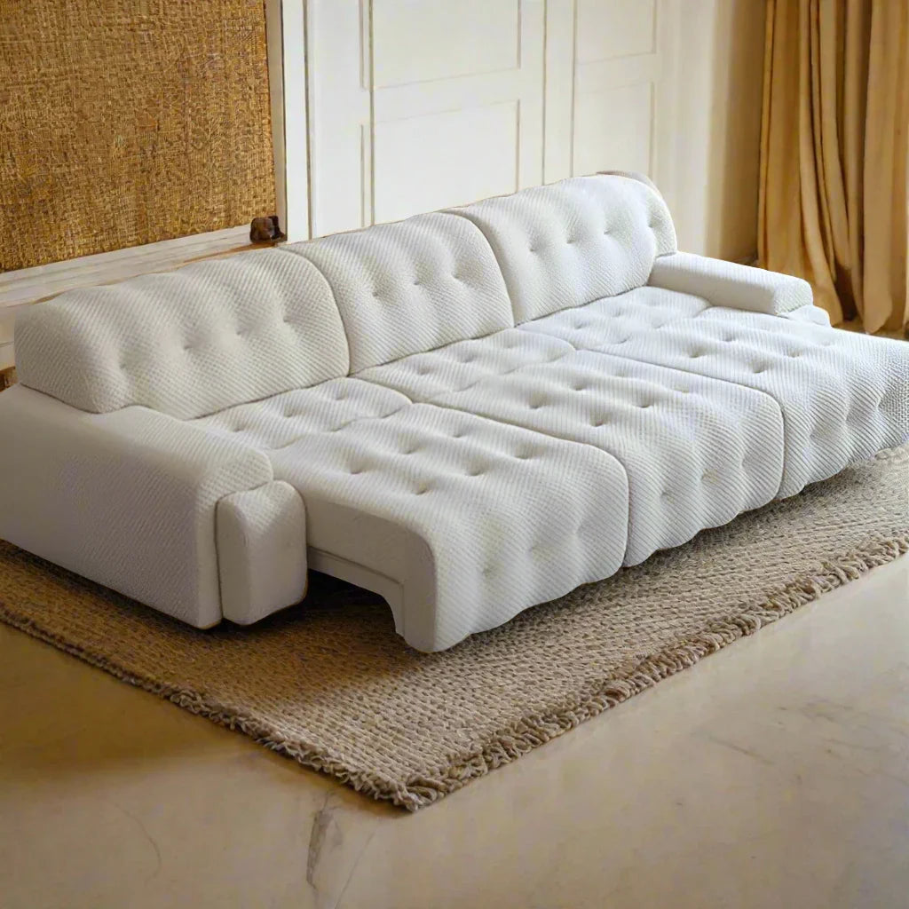 Divano Lazy Sofa Bed - Convertible Folding Futon for Living Room, Bedroom & Small Spaces | Comfortable Lounge Chair & Guest Bed for Apartments