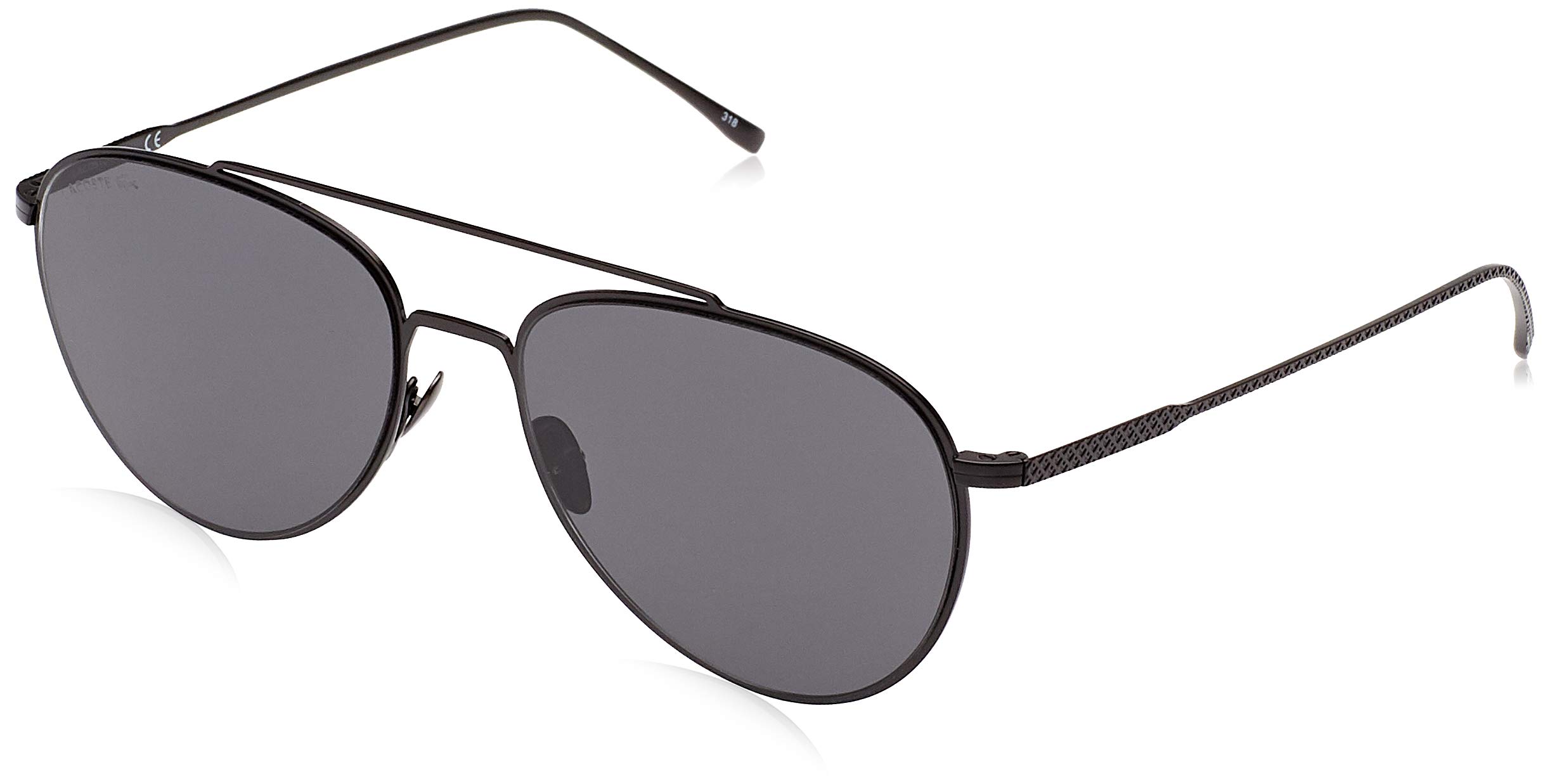 Lacoste L195s Aviator Sunglasses for Men & Women - Classic Polarized UV Protection Pilot Shades - Perfect for Driving, Travel & Outdoor Activities