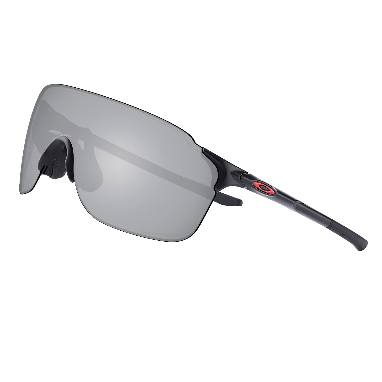 Oakley EV Zero Stride OO9386 Replacement Lenses - Silver Titanium Polarized Mirror Coating Sunglass Lens for Cycling, Running & Outdoor Sports