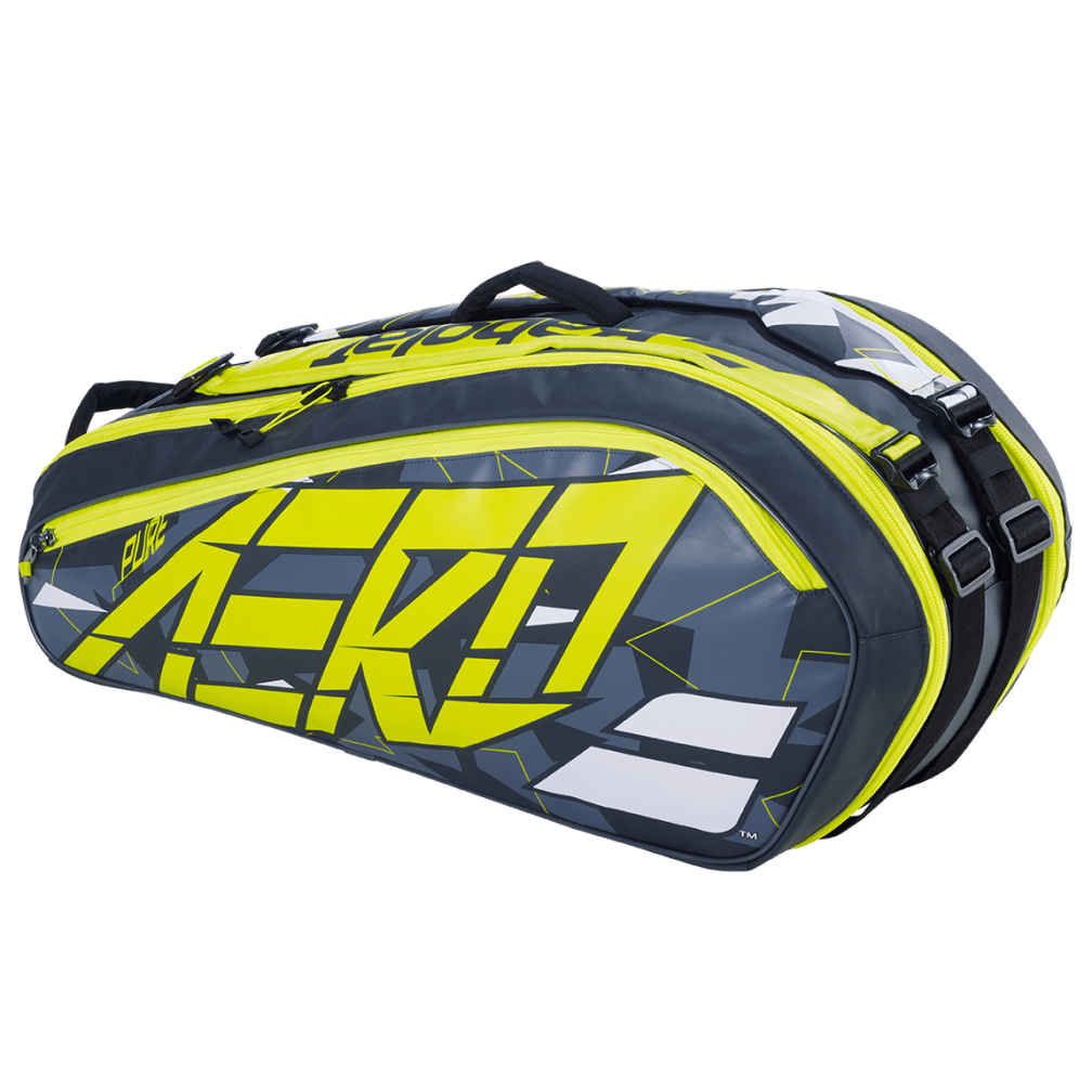 Babolat RH X 6 Pure Aero Tennis Bag 2024 | Premium Tennis Gear for Players & Coaches | Perfect for Tournaments & Training Sessions