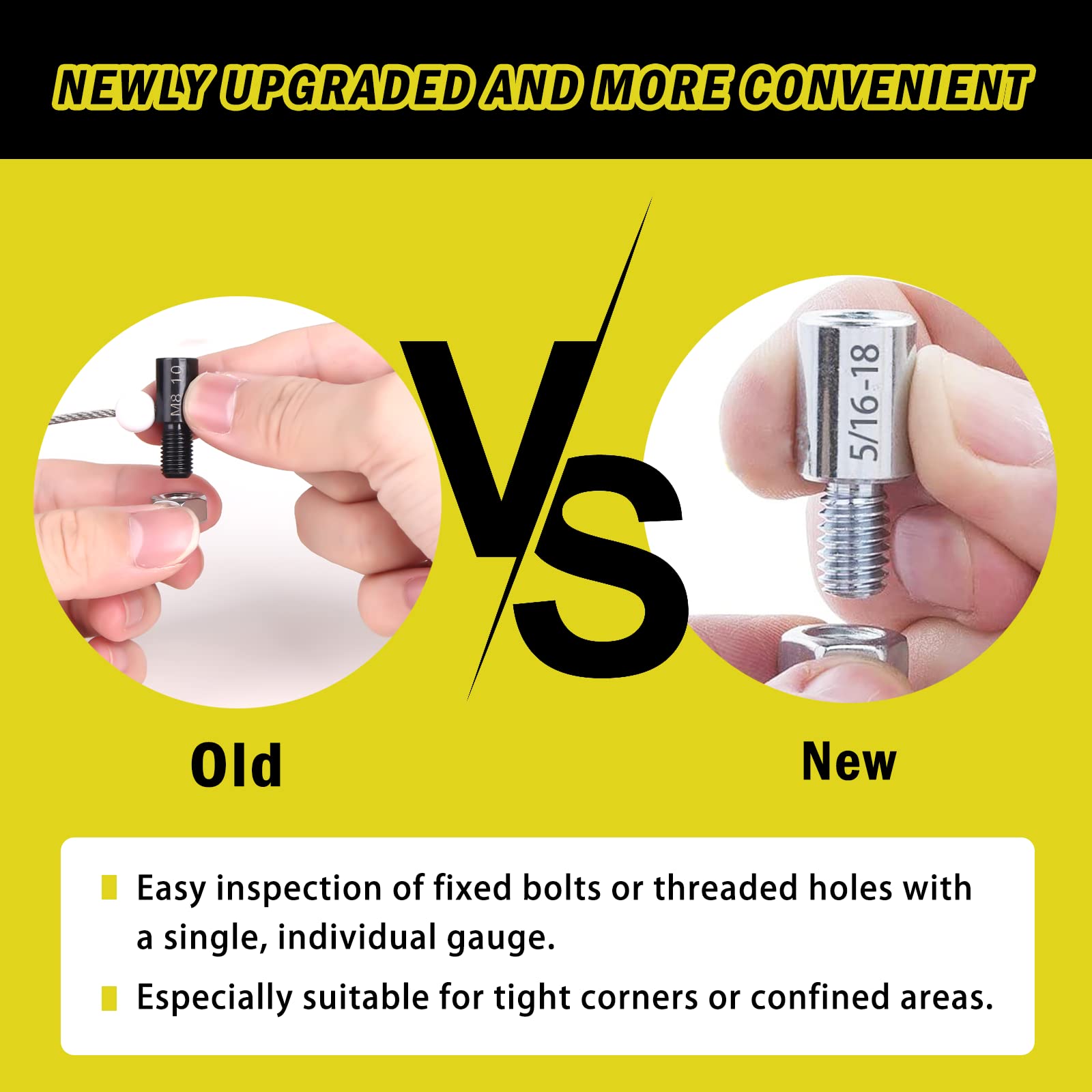 Nut & Bolt Thread Checker Gauge - 14