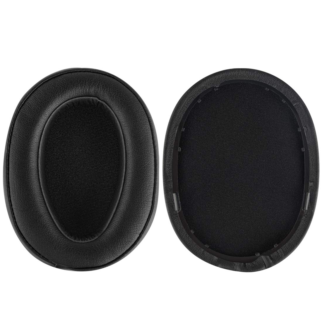 Geekria QuickFit Replacement Ear Pads for Sony MDR-100A/100AAP/H600A WH-H900N Headphones - Soft Black Memory Foam Ear Cushions Repair Parts - Perfect for Gaming, Music & Office Use