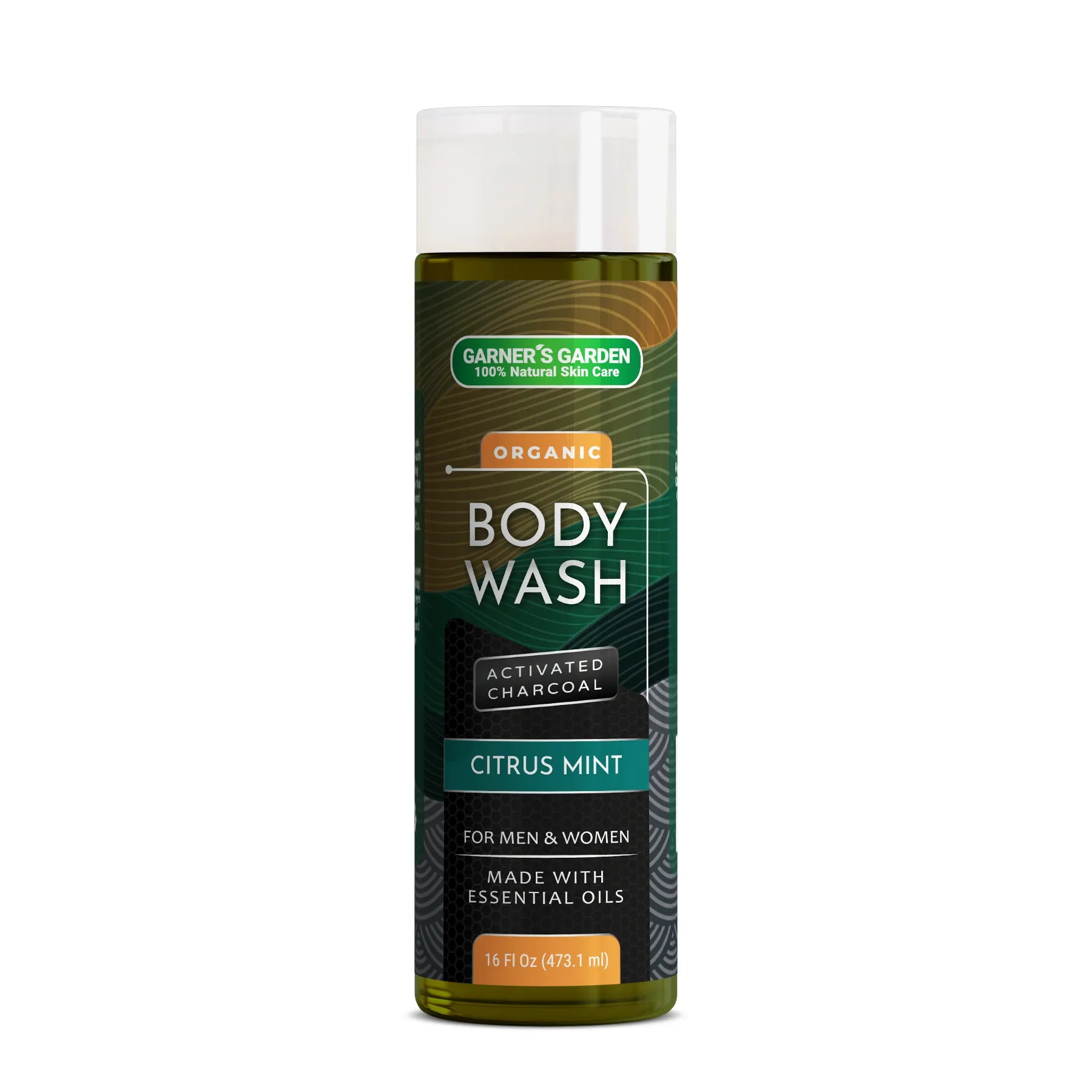 Organic Activated Charcoal Body Wash - Deep Cleansing & Detoxifying for Acne, Oily Skin & Blackheads - Perfect for Daily Shower & Post-Workout Use