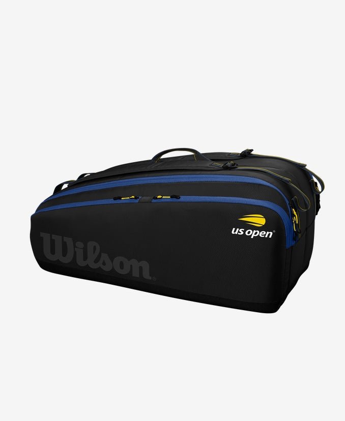 Wilson US Open Tour Tennis Bag 12 Pack - Premium Tennis Gear for Players & Coaches - Perfect for Tournaments, Practice & Travel