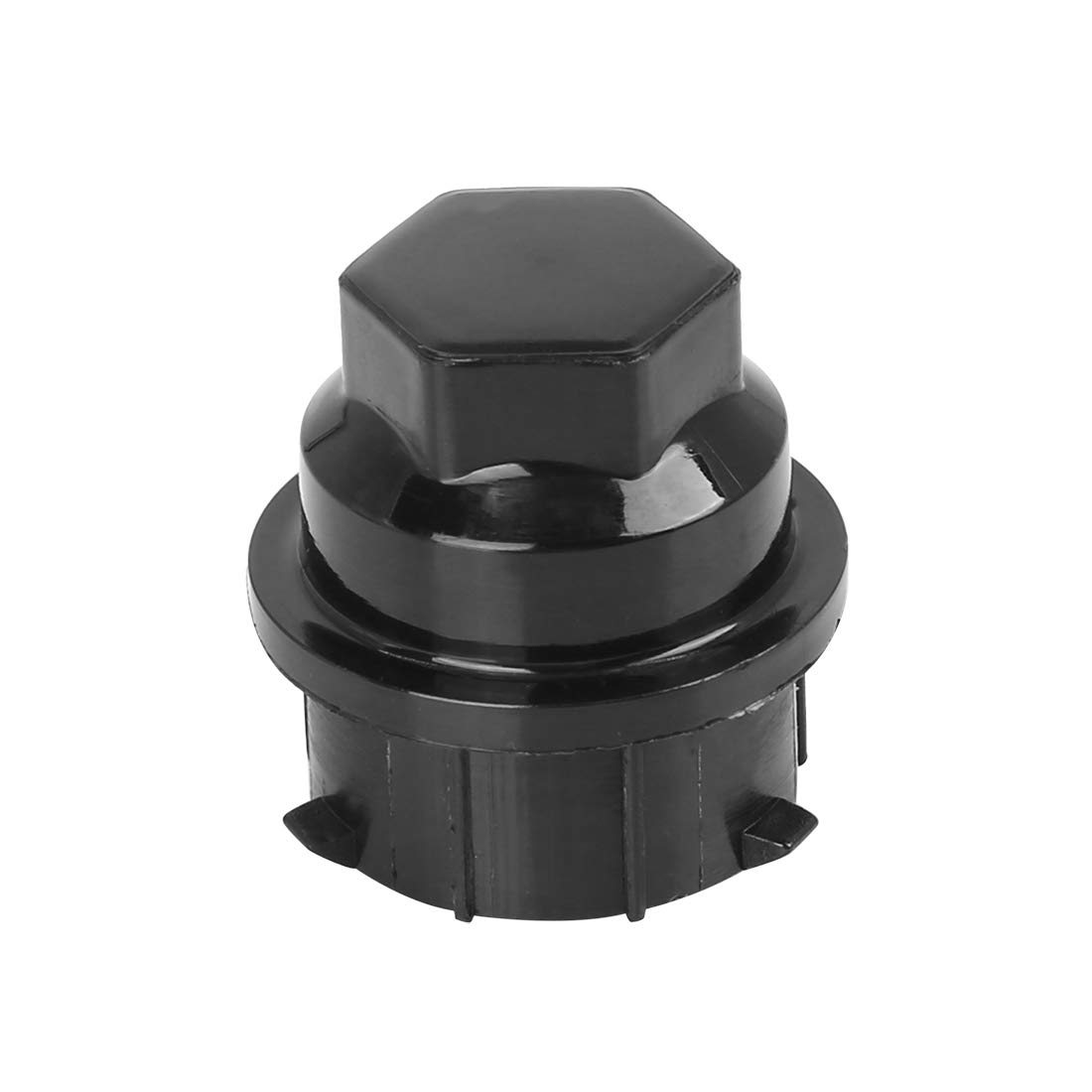 X AUTOHAUX Black M23x2.0 Wheel Lug Nut Covers for Chevrolet GMC Buick Pontiac (9593028 9593228) - Protect & Enhance Your Vehicle's Wheel Appearance